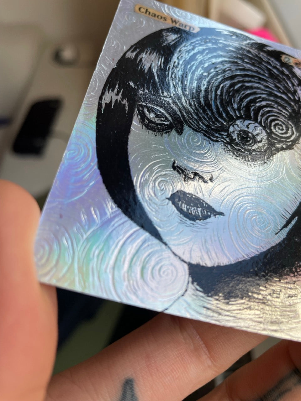 Foil Chaos Warp alter: Junji Ito Uzumaki