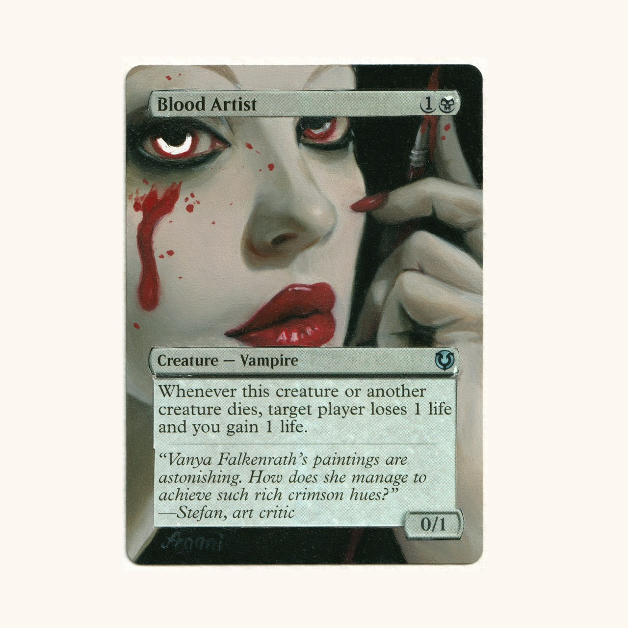 Foil Blood Artist: custom Vampir Design