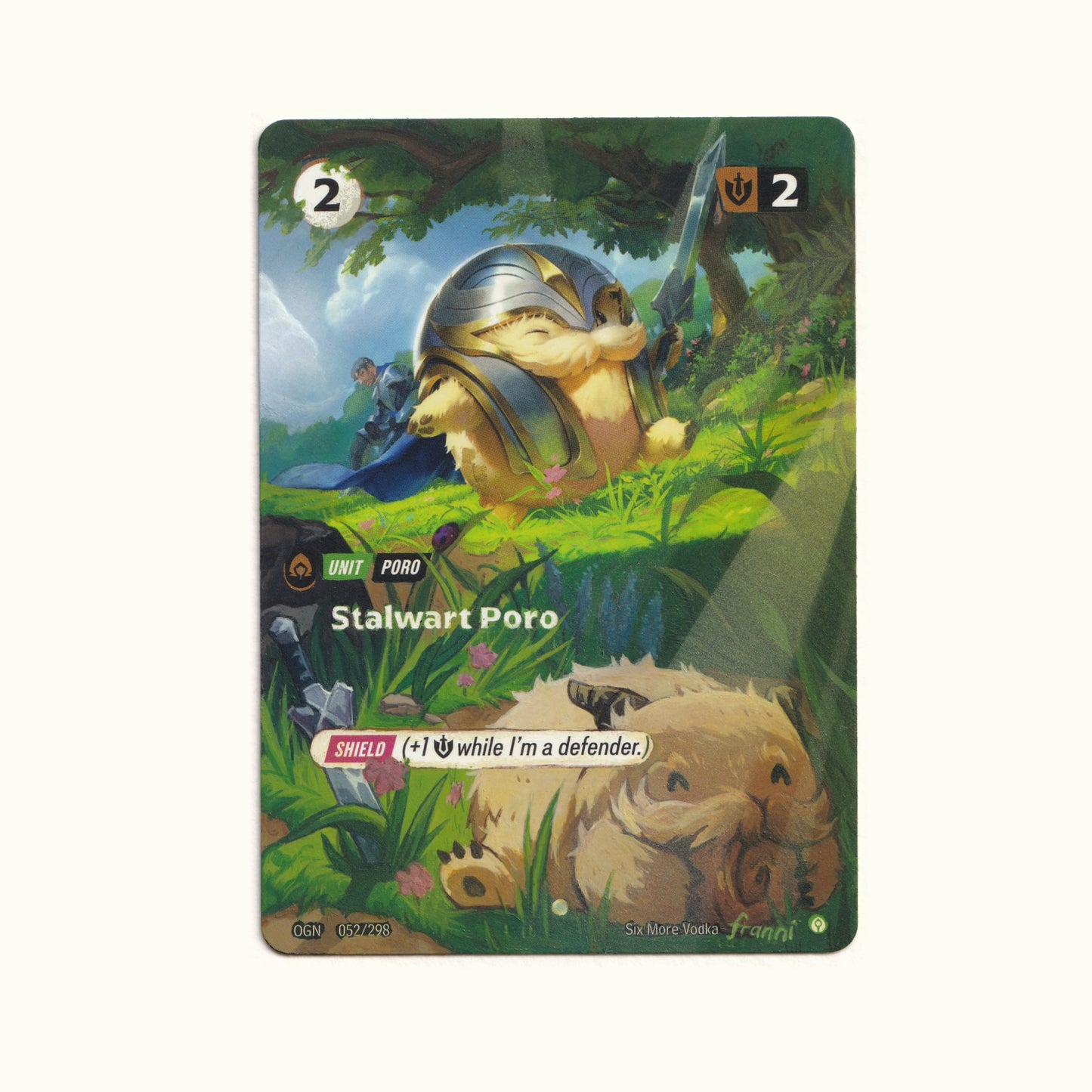 Stalward Poro Riftbound border extension